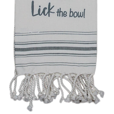 Life is short..Lick the bowl Set of two ET000004 - The Fox Decor